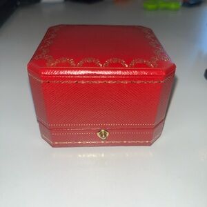Cartier Red Ring Box